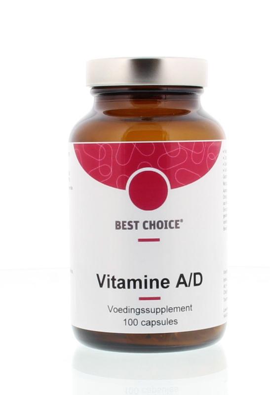 Best Choice Vitamine A/D 100 capsules