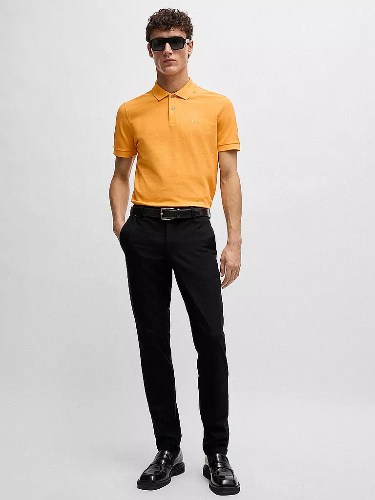 BOSS Poloshirt Regular Fit PALLAS orange