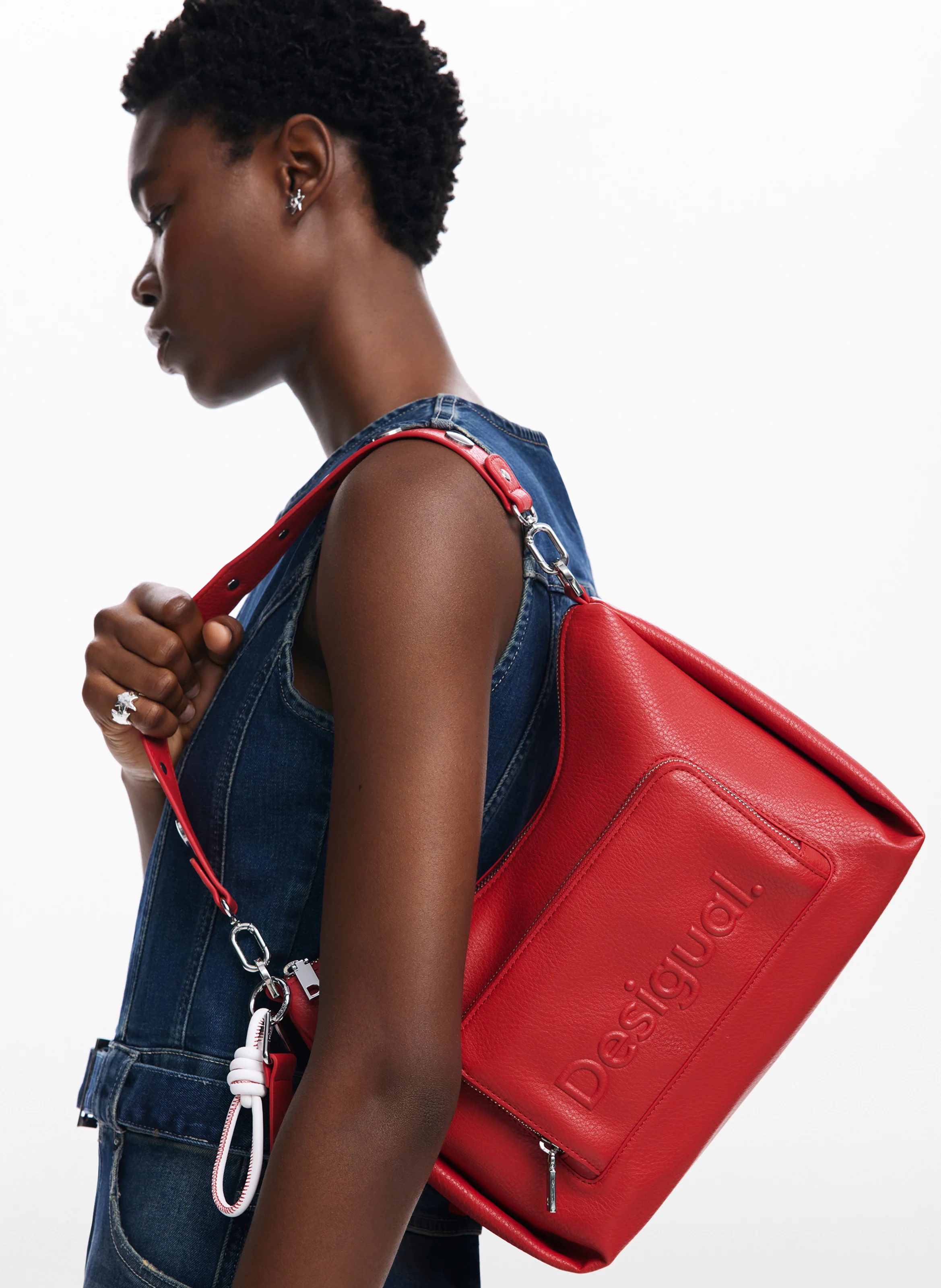 Sac épaule| Rouge
