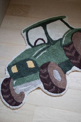 FILIBABBA Tuftet Gulvteppe Traktor