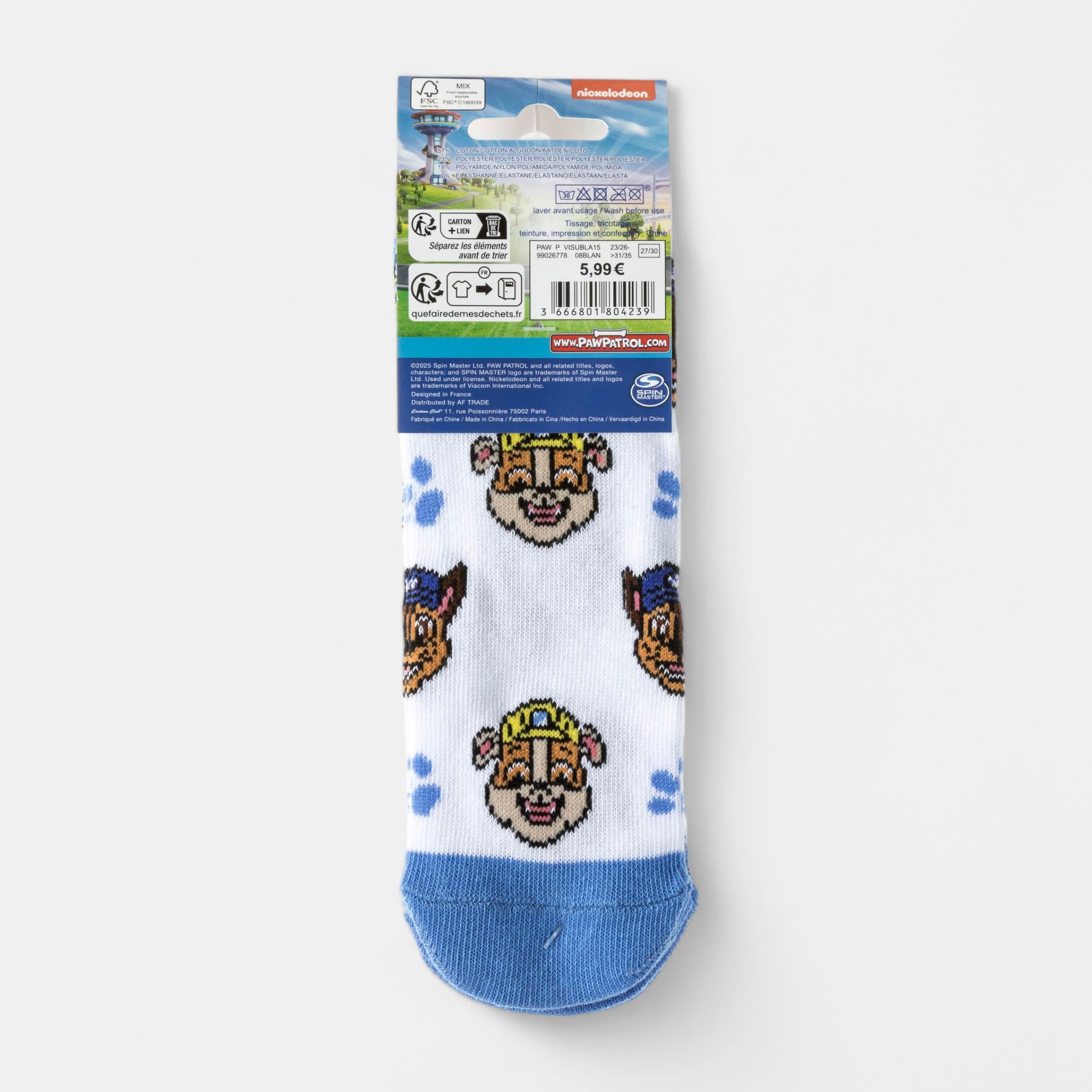 Chaussettes Enfant blanc