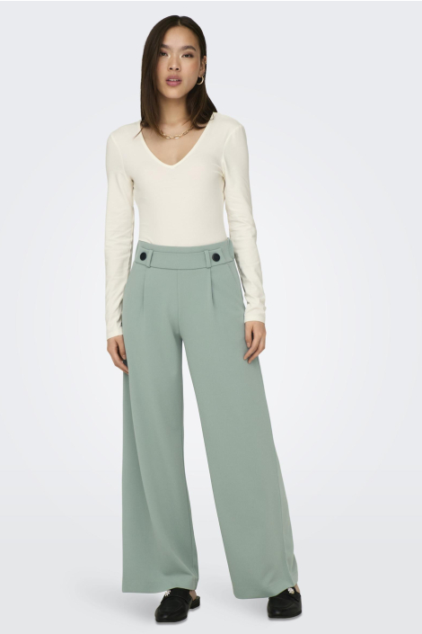 Jacqueline de Yong groene dames broek