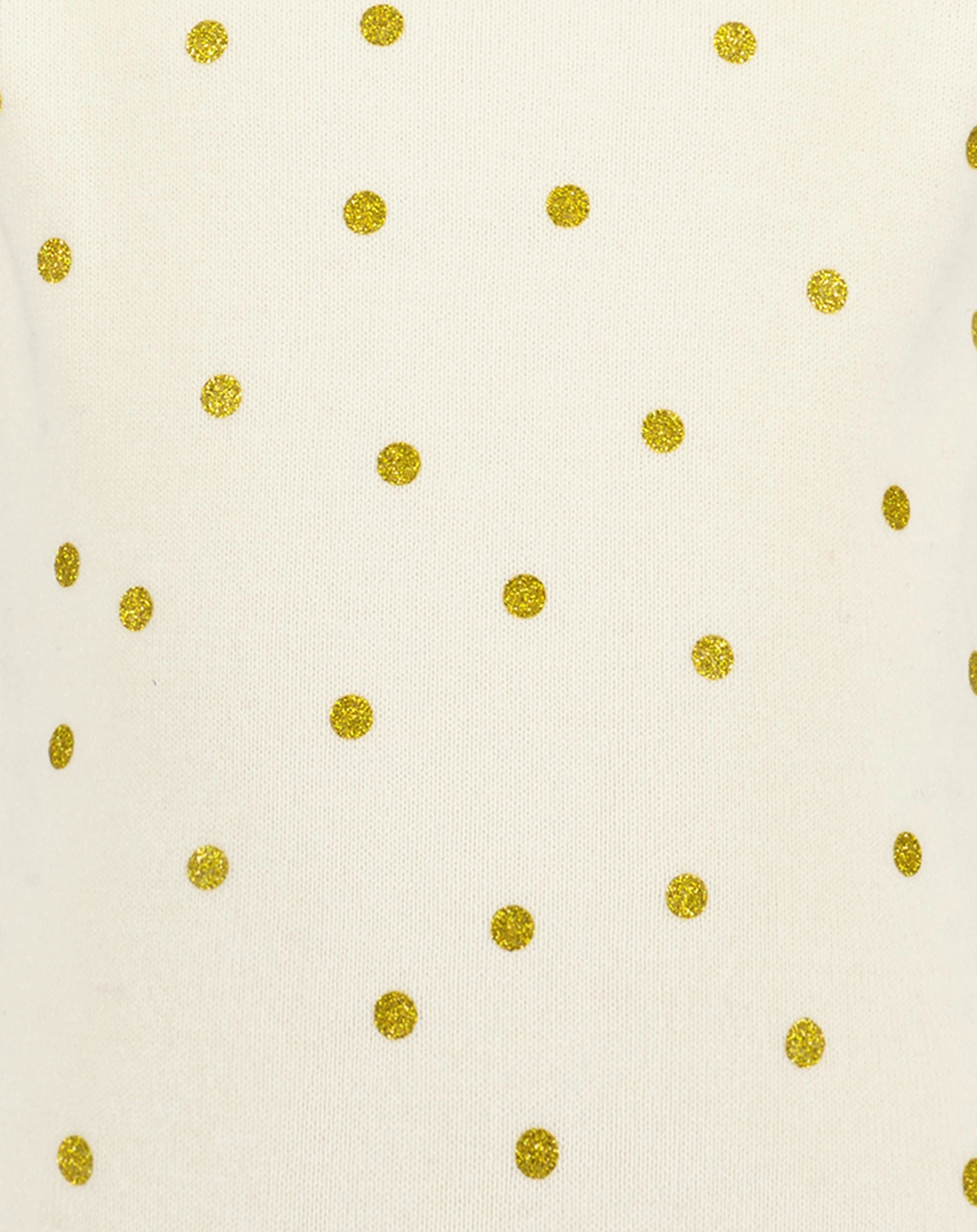 Strickpullover GOLD DOTS in offwhite