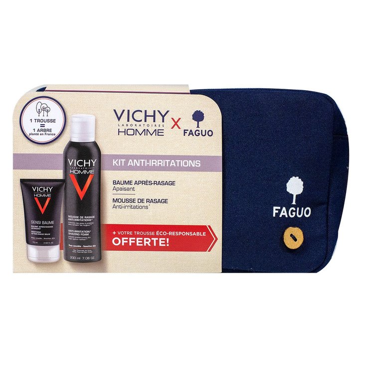 Homme kit anti-irritations + trousse Faguo offerte