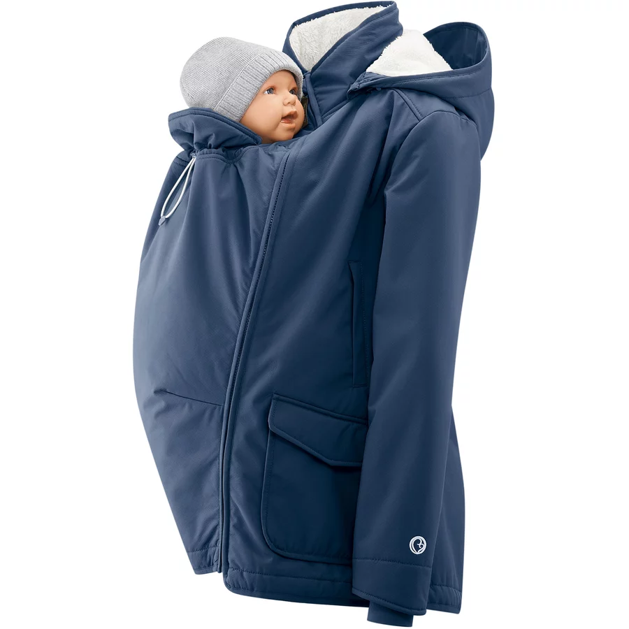 mamalila Allwetter-Tragejacke Cosy Allrounder navy