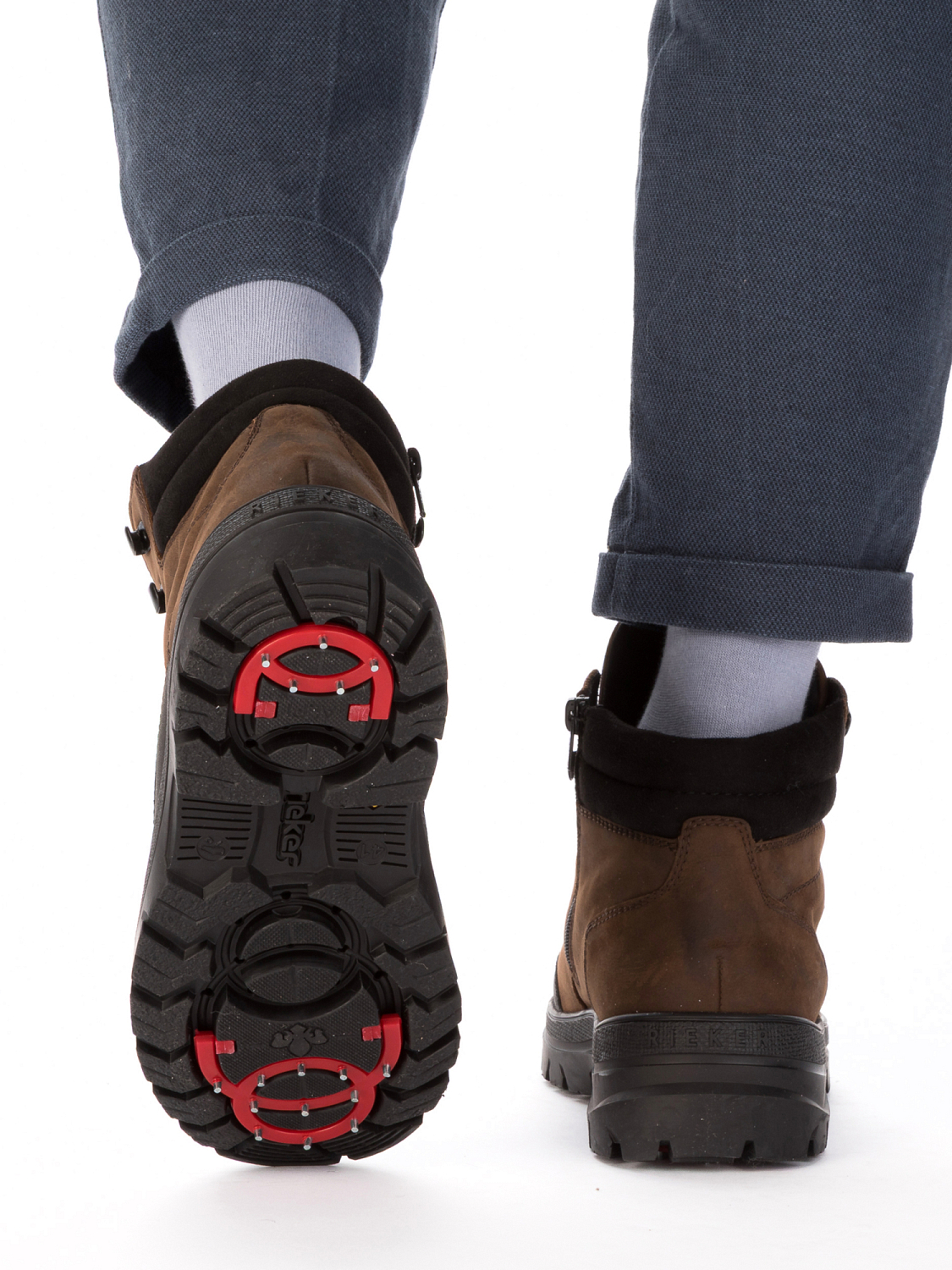 Rieker Everest Winter Boots utfellbare Brodder