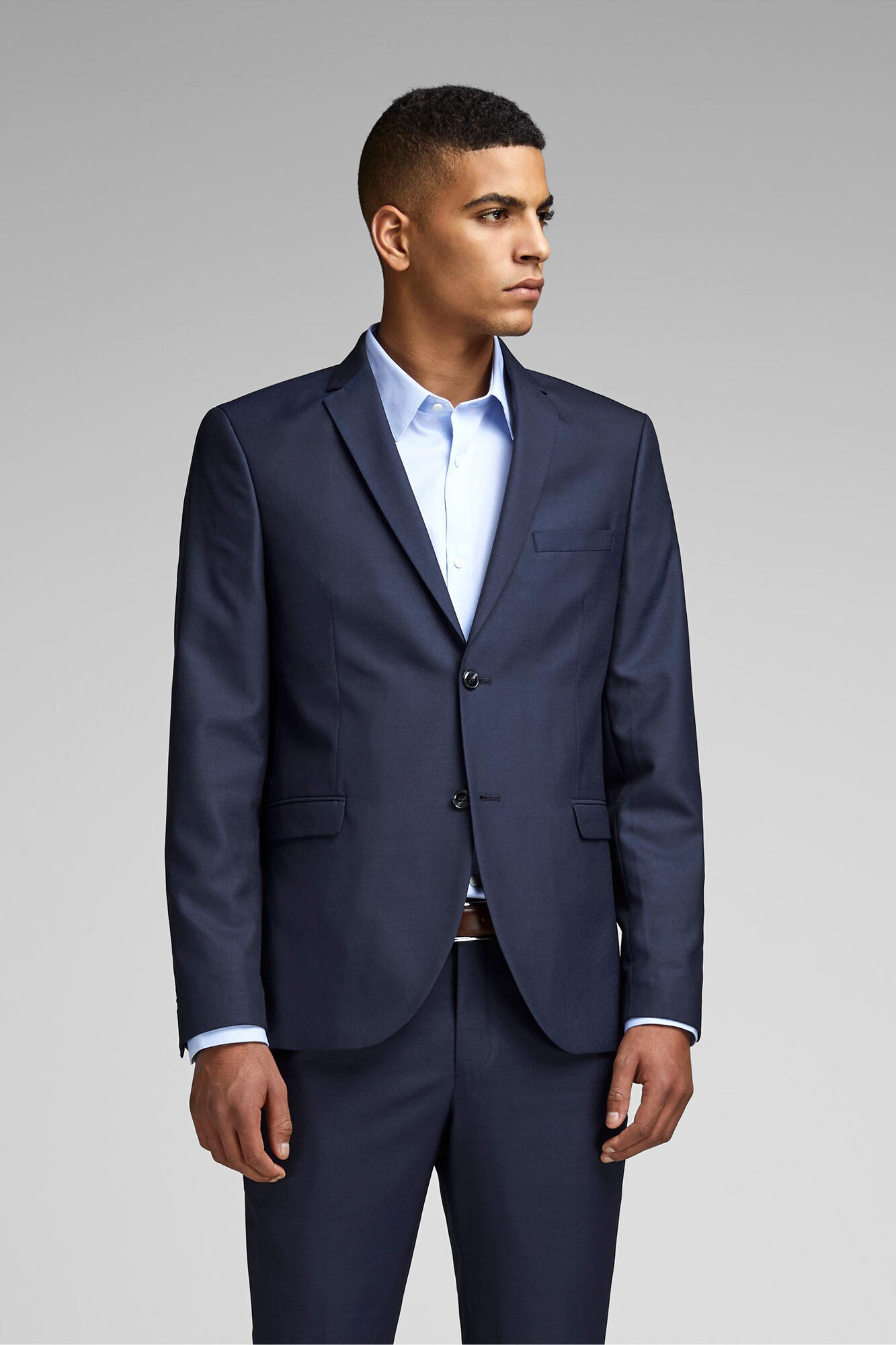 Jaqueta masculina slim fit estilo americano
