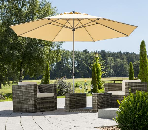 Schneider Premium Sonnenschirm Gemini, rund,