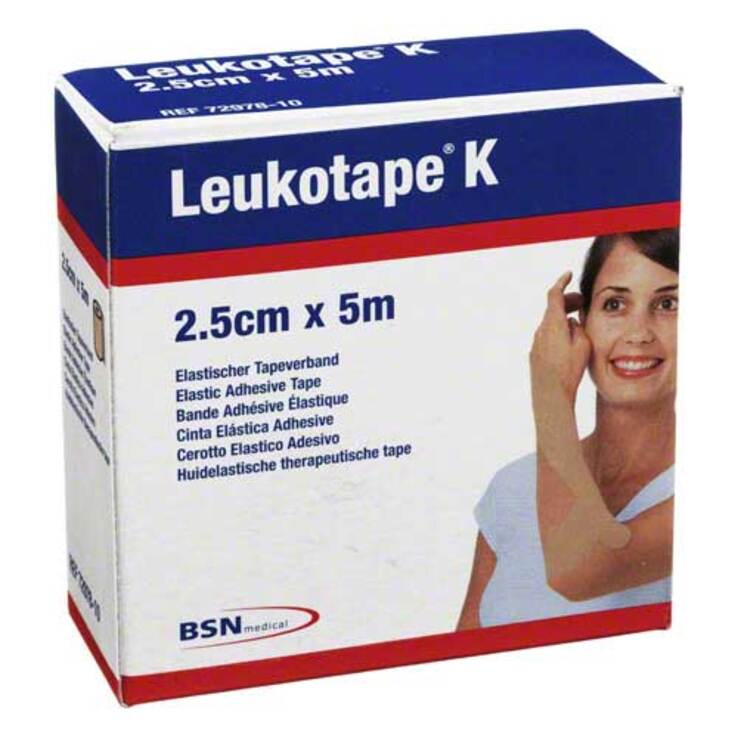 Leukotape K 2,5cm hautfarben, 1 St