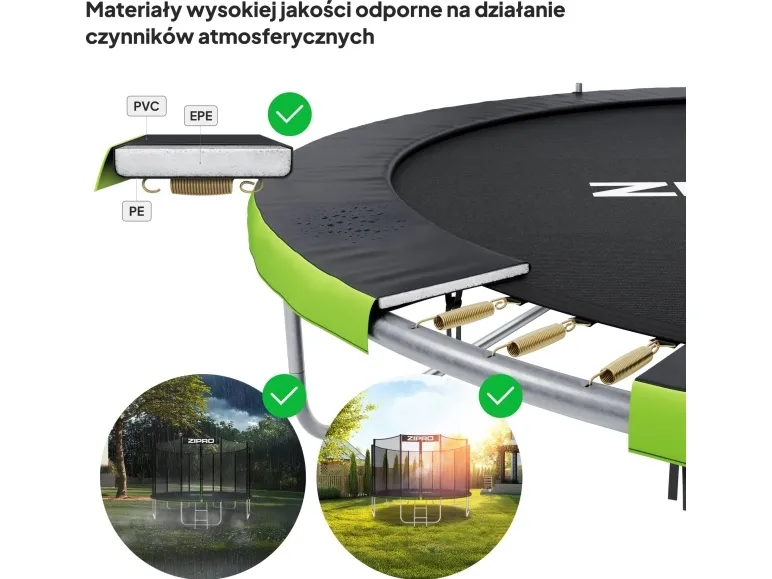 Jump Pro OUT med udvendigt net 4FT 127cm