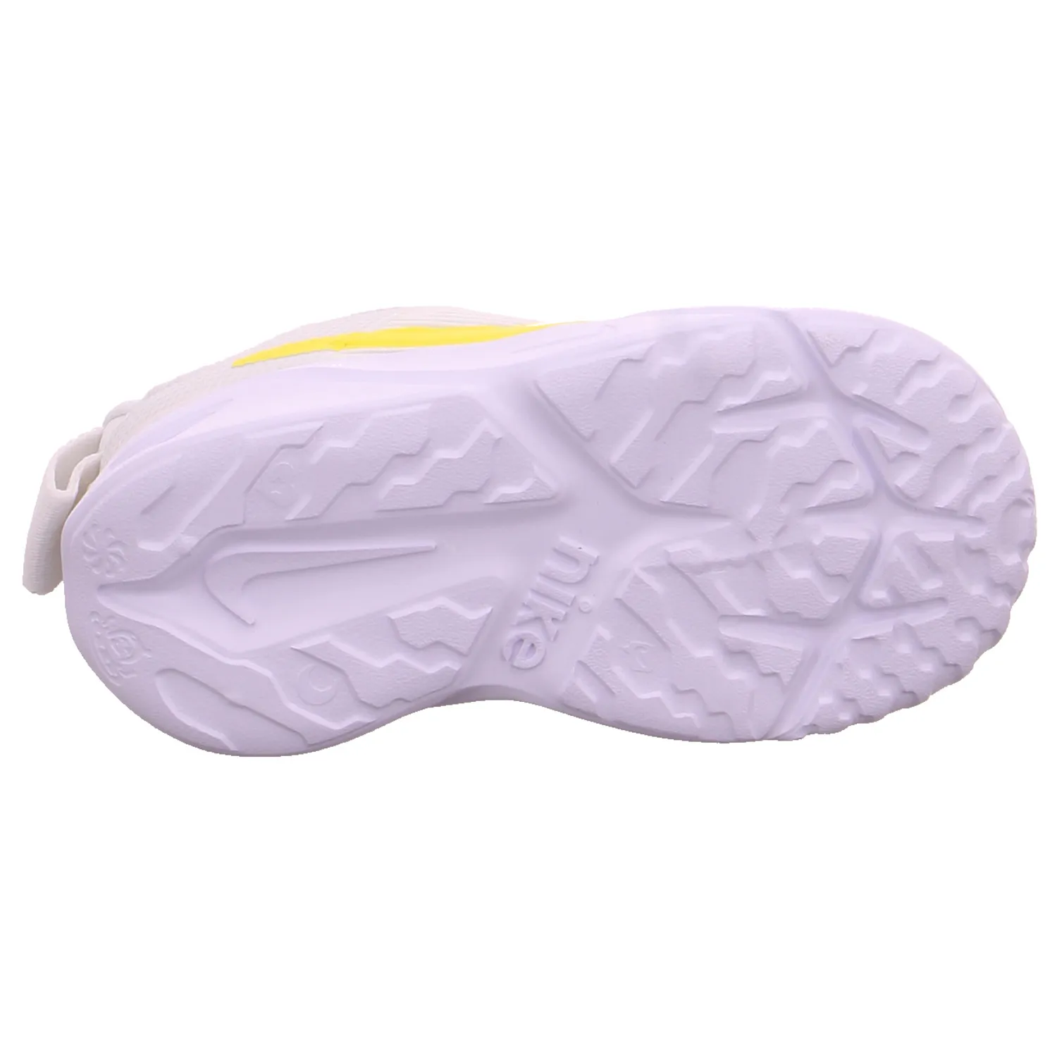 NIKE Baby-Sport-Bottine Weiss Textil  Sneaker
