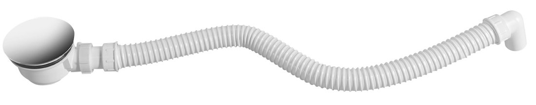 Sapho flexibele afvoerbuis 100cm bocht
