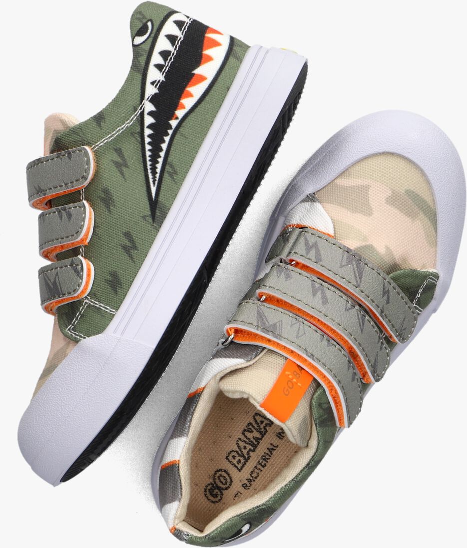 GO BANANAS groene go bananas lage sneakers shark