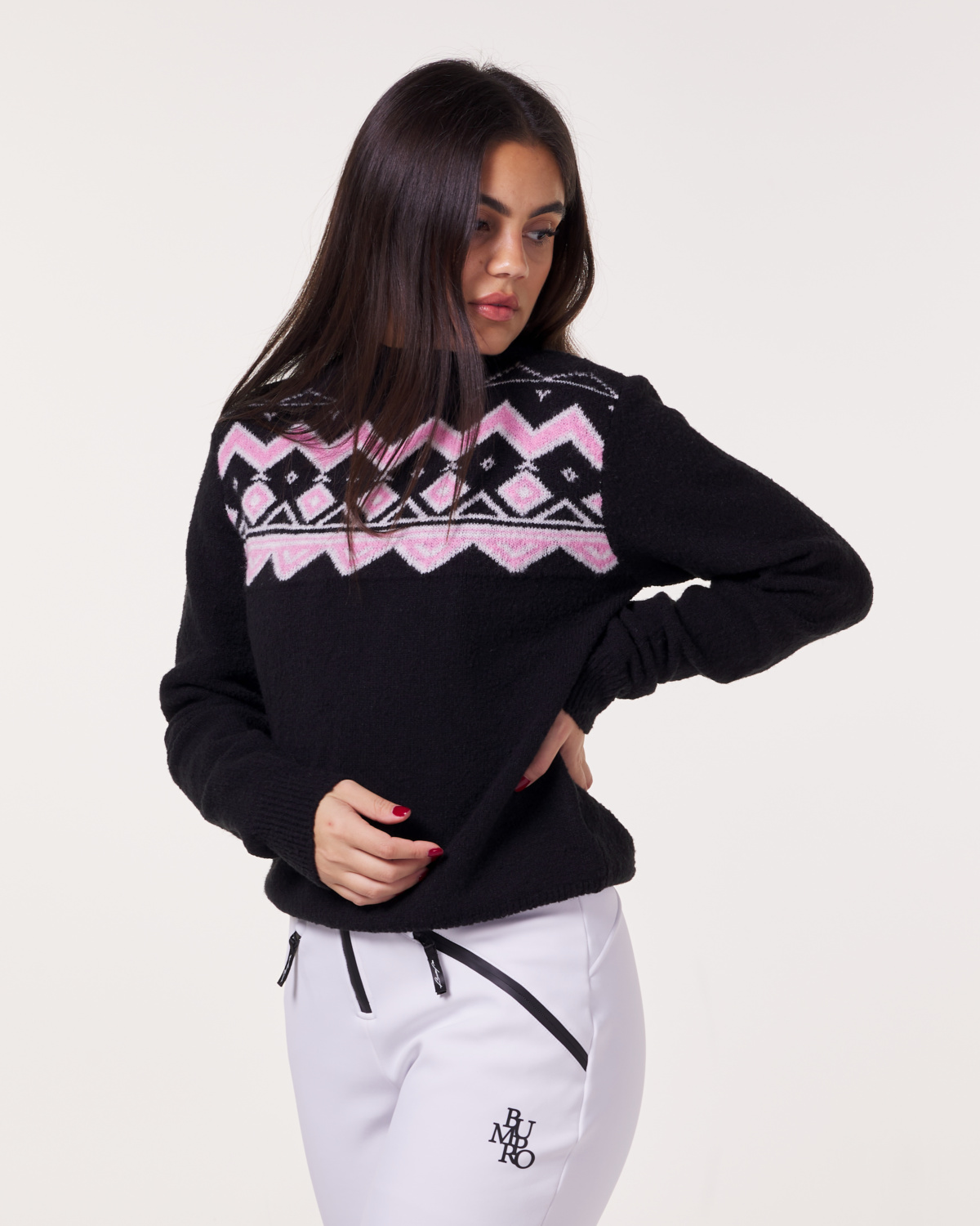 Bumpro Aspen Sweater Black\Pink