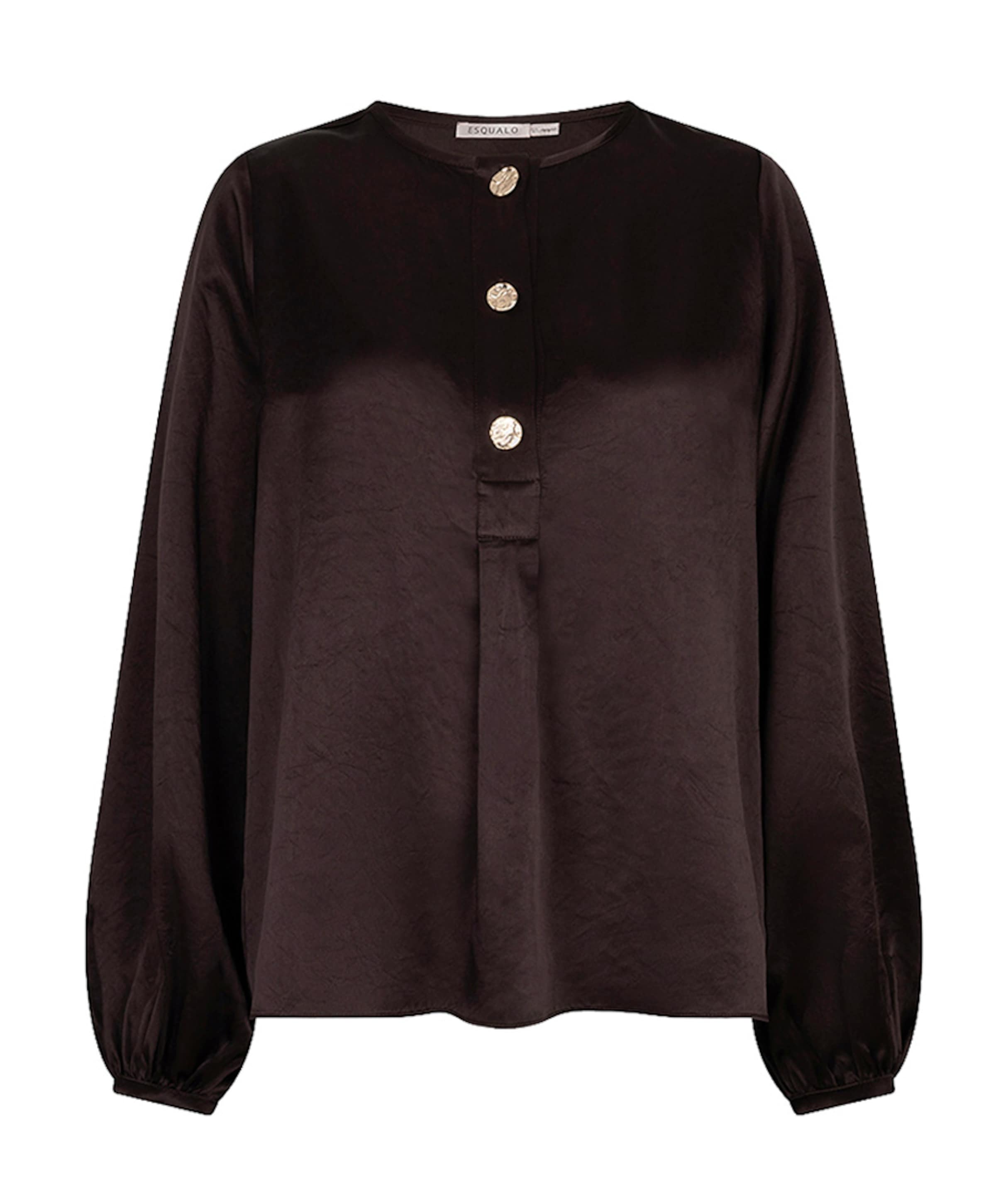 EsQualo Dames blouse bruin