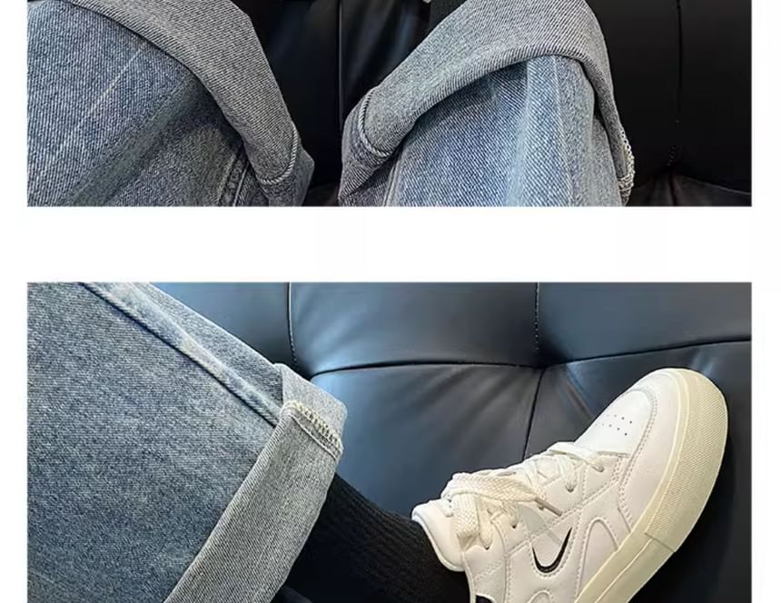 HANO - Veterschoenen met contrasterende afwerking