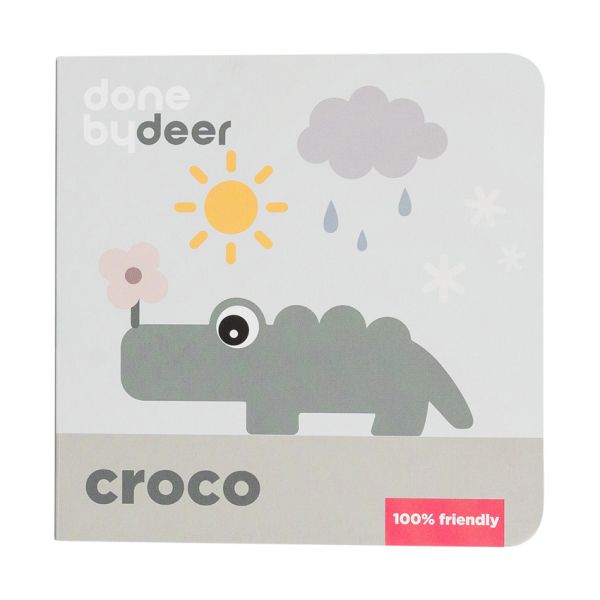 Done By Deer Croco Boekje Seizoenen - Colour Mix