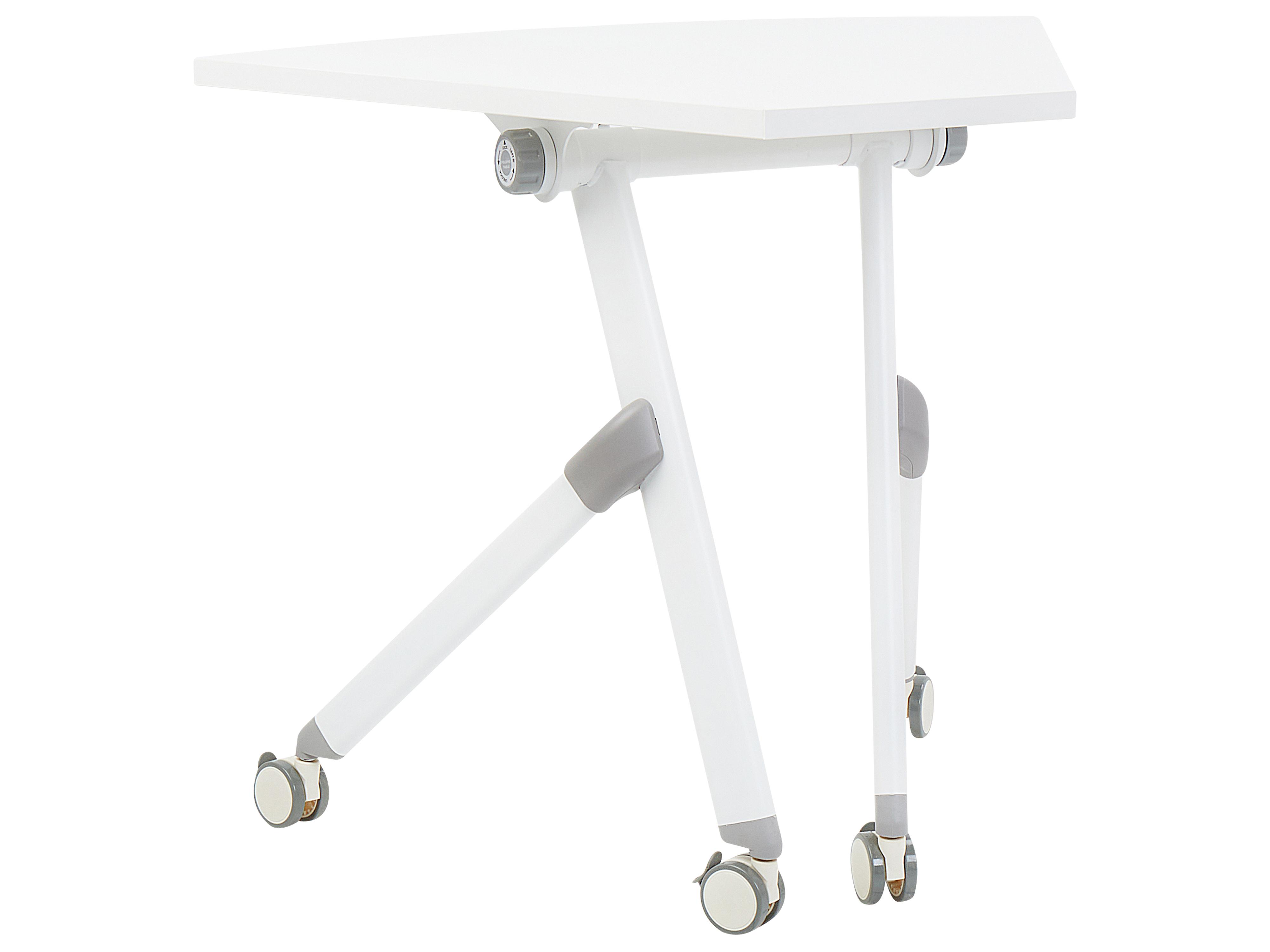 Opvouwbare hoekbureau-module BENDI Wit 90 cm 64 cm