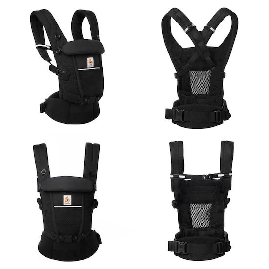 Porte-bébé Adapt Soft Flex Mesh   Noir Onyx        de               Ergobaby
