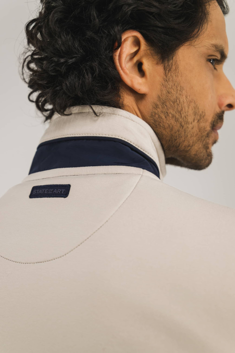 State of Art beige heren vest
