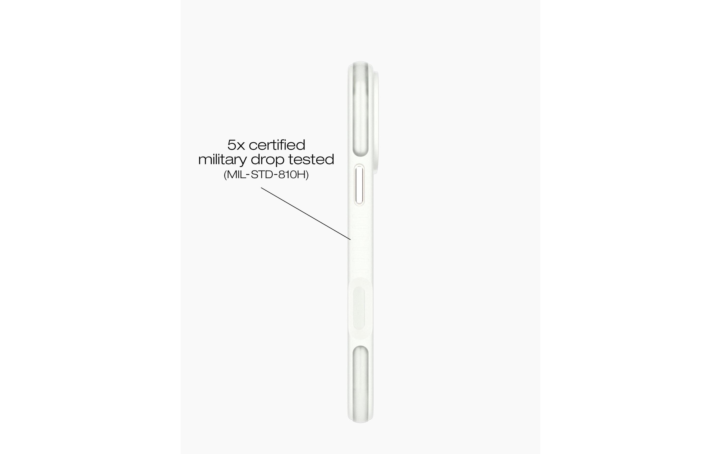 Back Cover iPhone 16 Pro Max Cloudy WhiteBackcover für das Apple iPhone 16 Pro Max