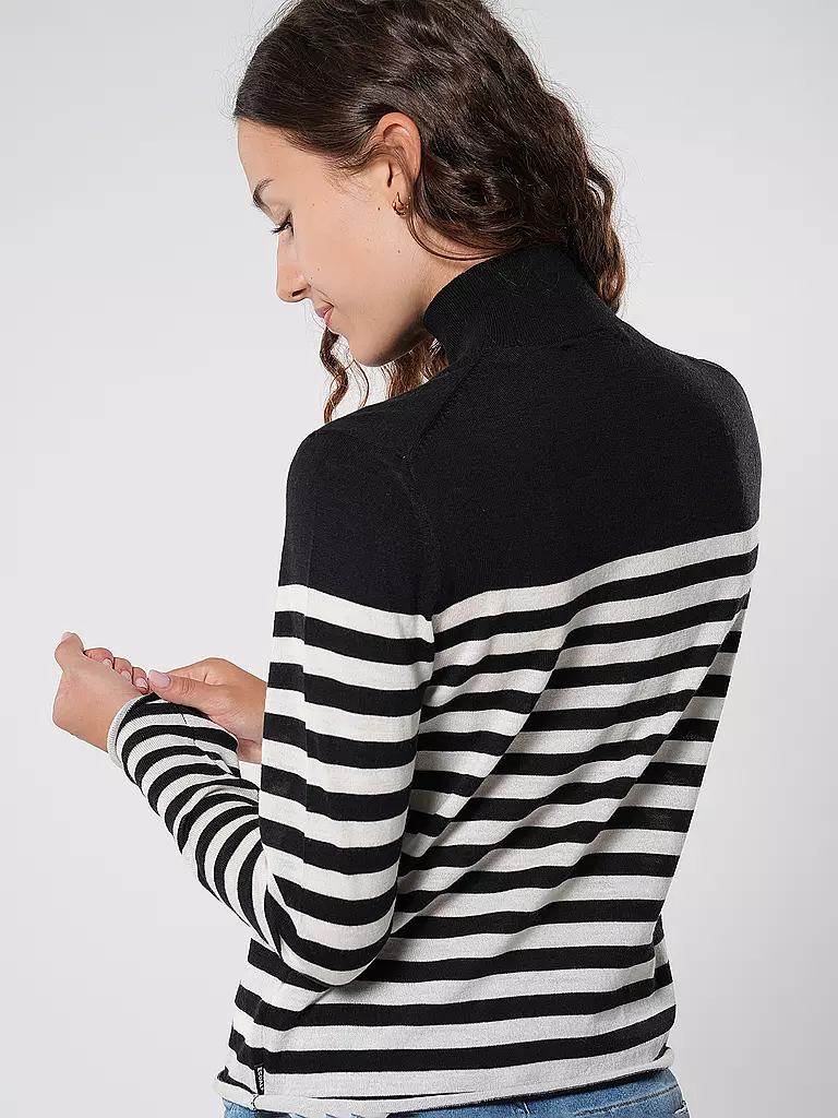 ECOALF Rollkragenpullover FAYAALF schwarz