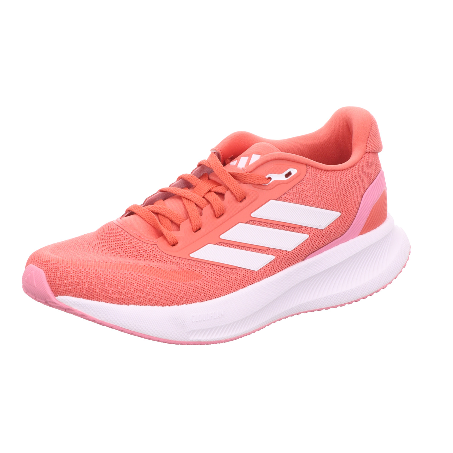 adidas Damen-Sneaker RUNFALCON 5 W Rot-Weiß