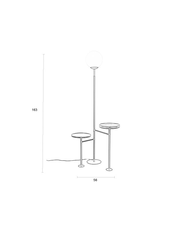 Vloerlamp ORION CHARGE