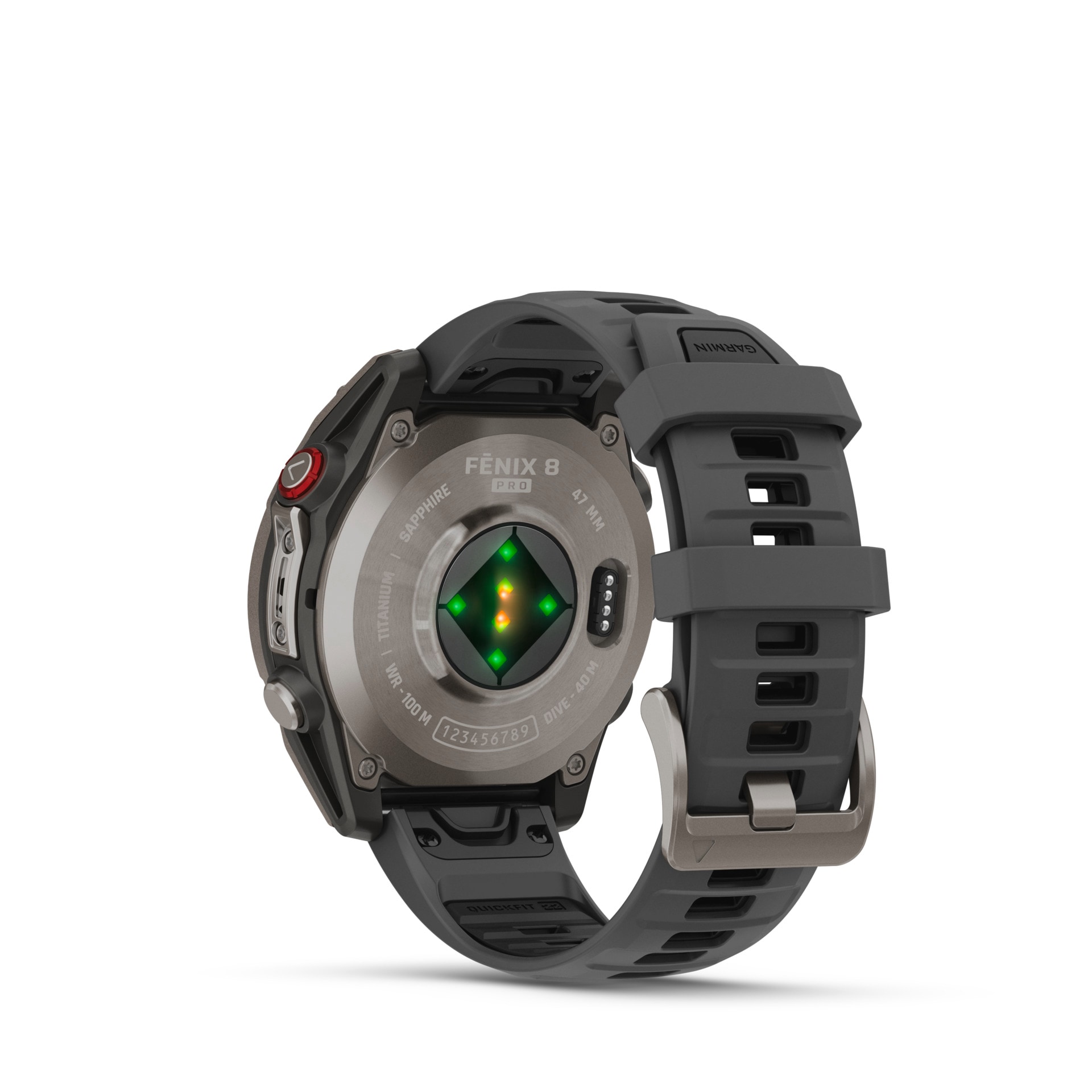 Garmin Smartwatch »FENIX 8 Pro - 47 mm smarte Premium Multisport GPS-Uhr« (3,556 cm / 1,4 ″)