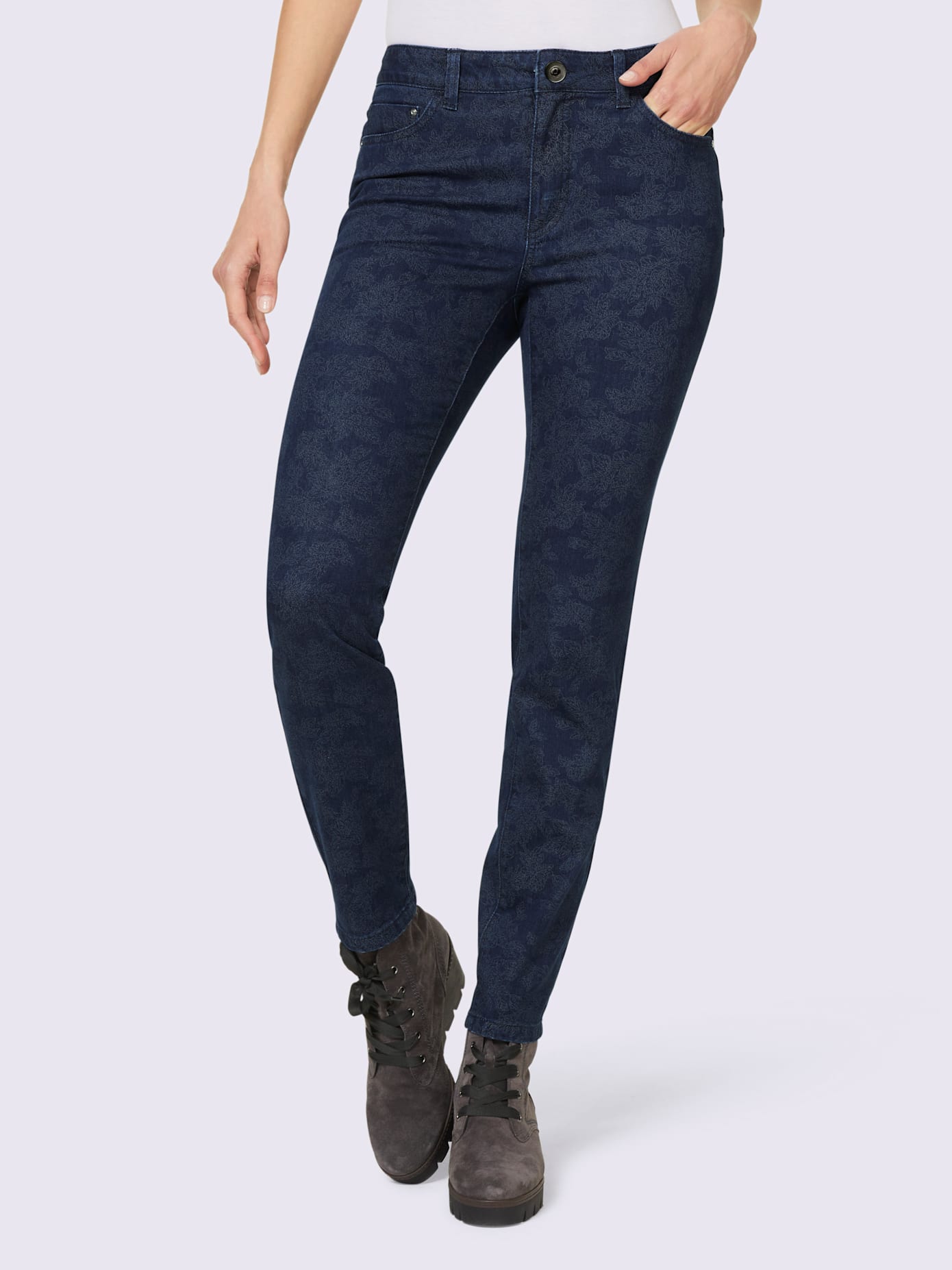 Jean push-up effet « push-up » pour un joli fessier