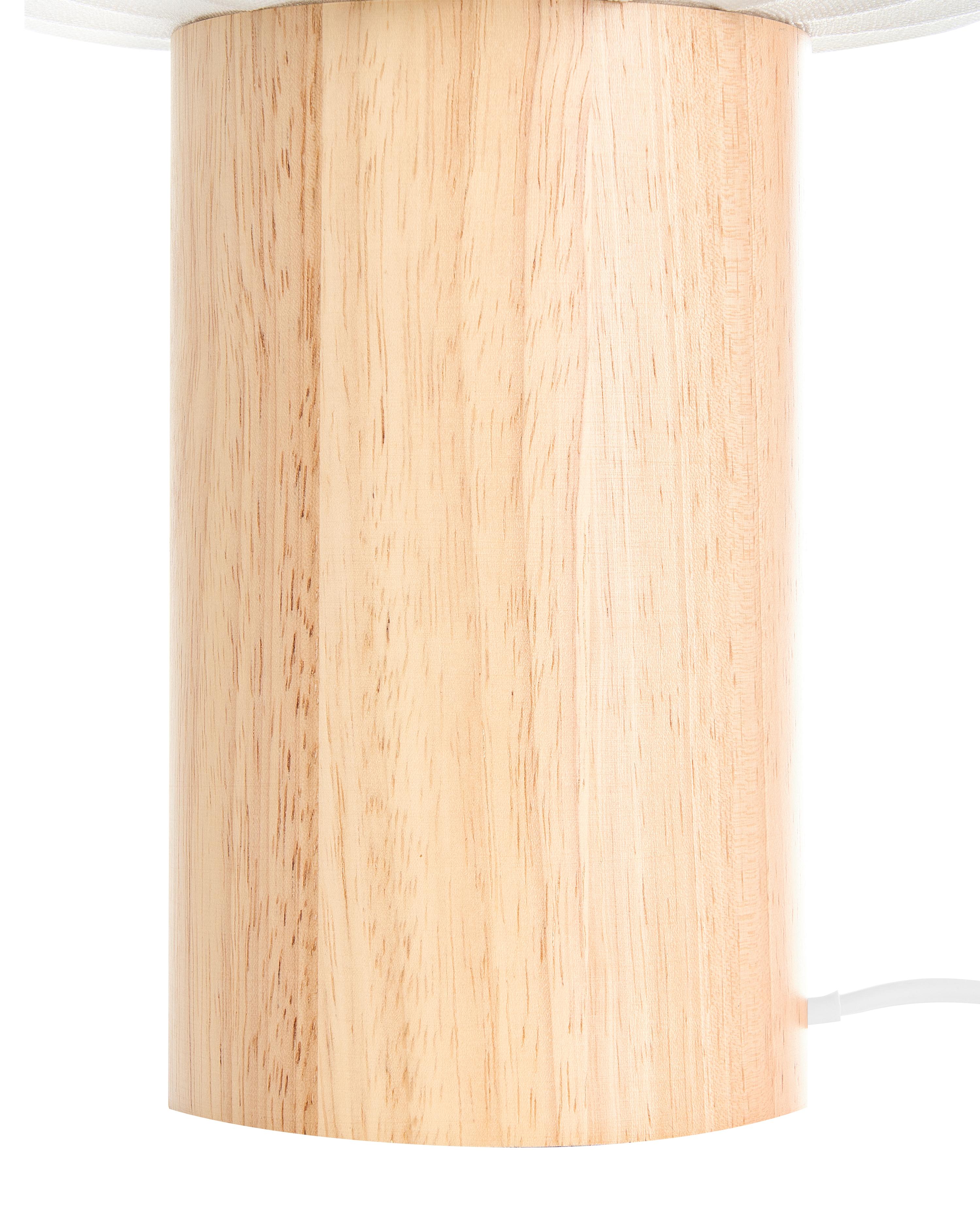 Tafellamp ABENS Hout Lichtbruin