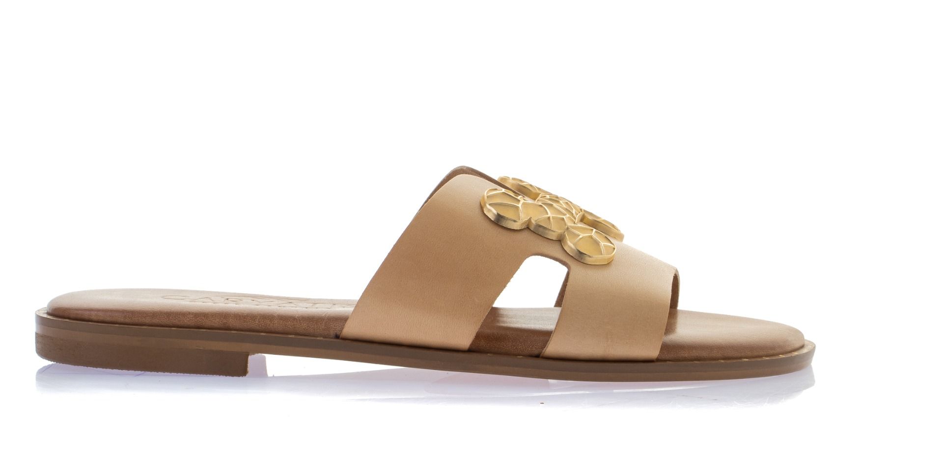 Caryatis Leather Sandals