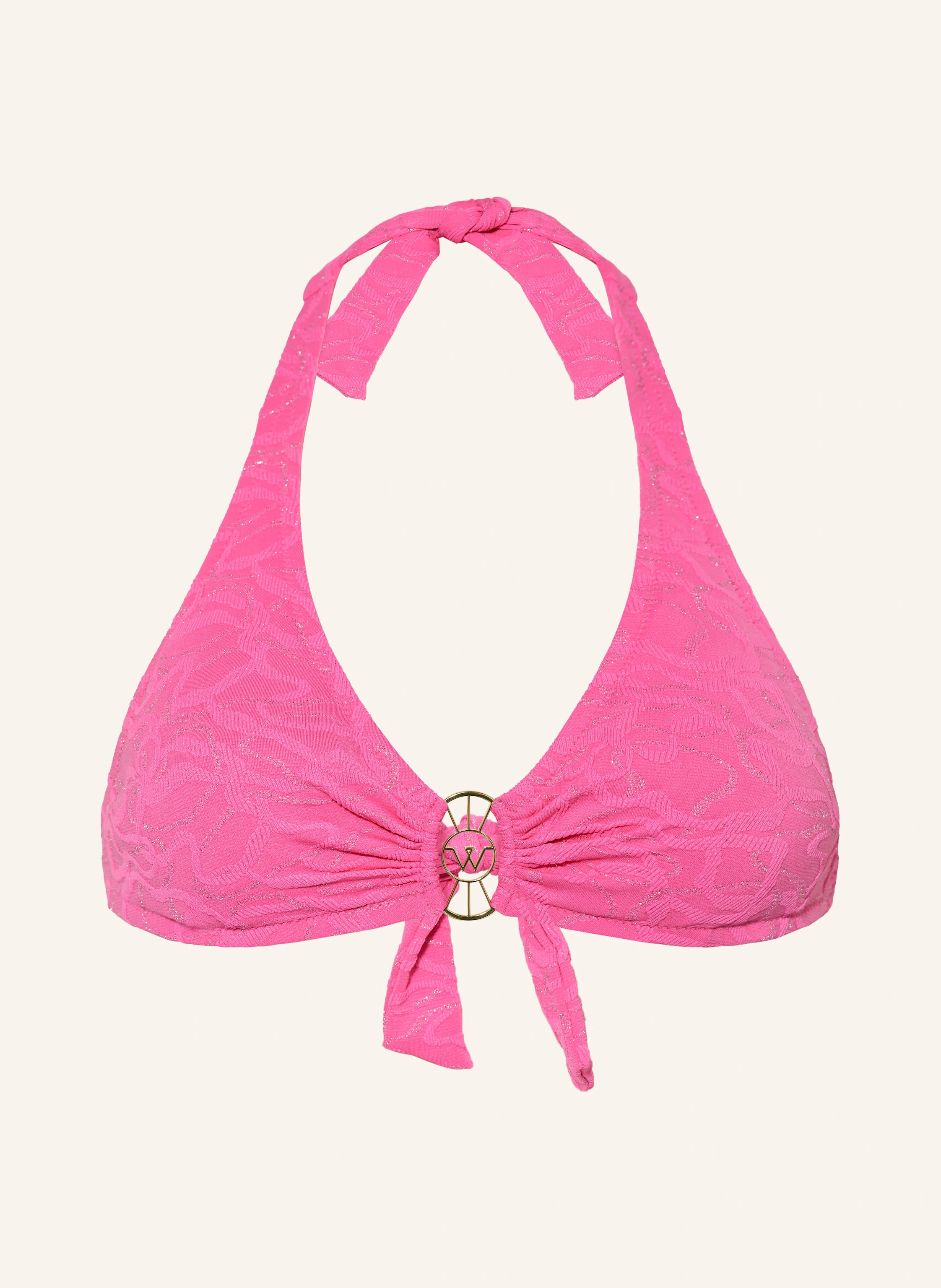 watercult Neckholder-Bikini-Top SUPERNOVA mit Glitzergarn