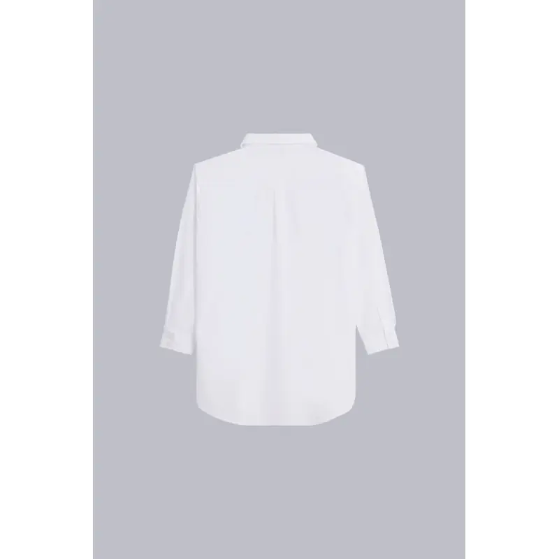KICK DRESS BLANCHE CHEMISE MANCHES LONGUES Polyester Femme