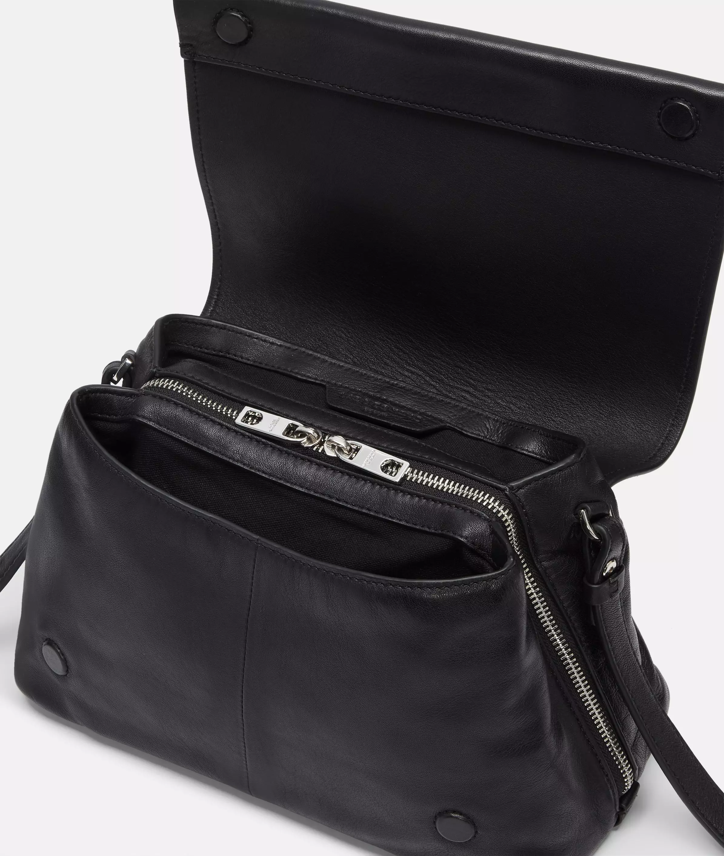 Hera Crossbody M Spacious shoulder bag made from soft sheepskin
