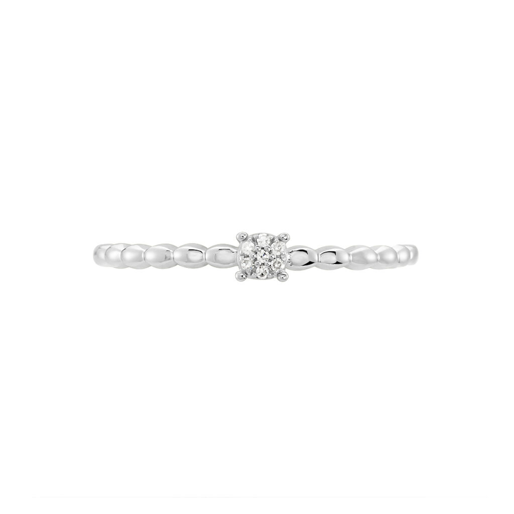 Bague Nuha Blanc Diamant Blanc