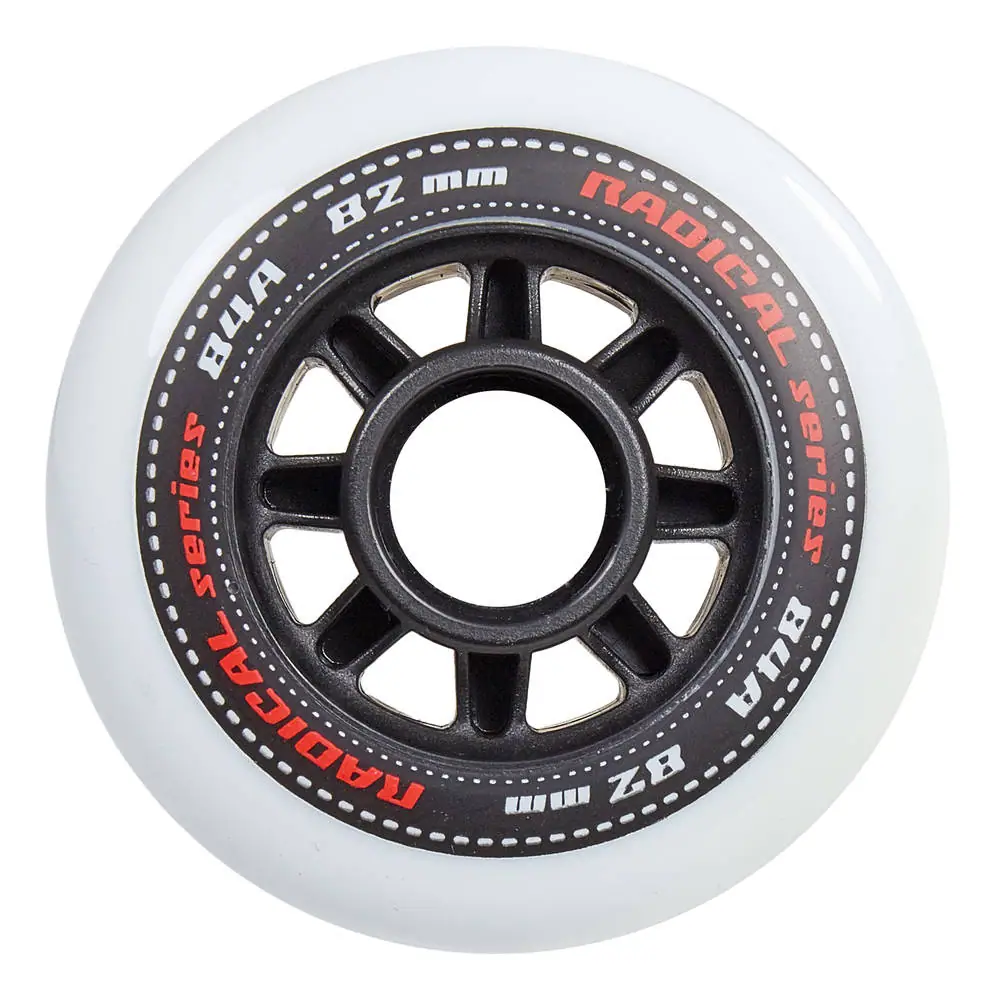Tempish Radical Hvid Inliner Hjul 4-Pak | SkatePro