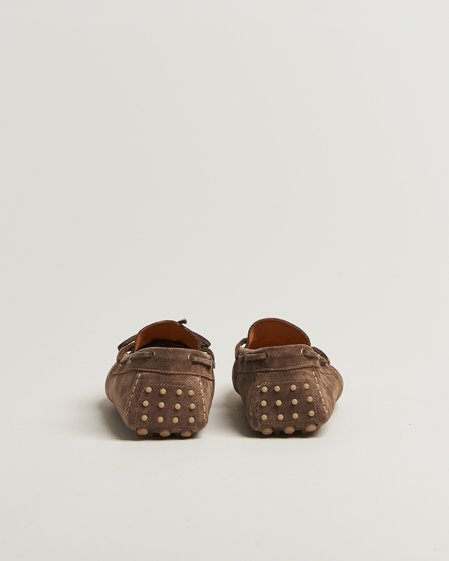 Myrqvist Tofta Car Shoe Taupe Suede