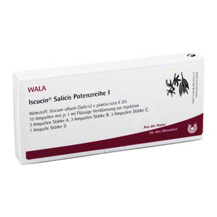Iscucin Salicis Potenzreihe I Ampullen, 10X1 ml