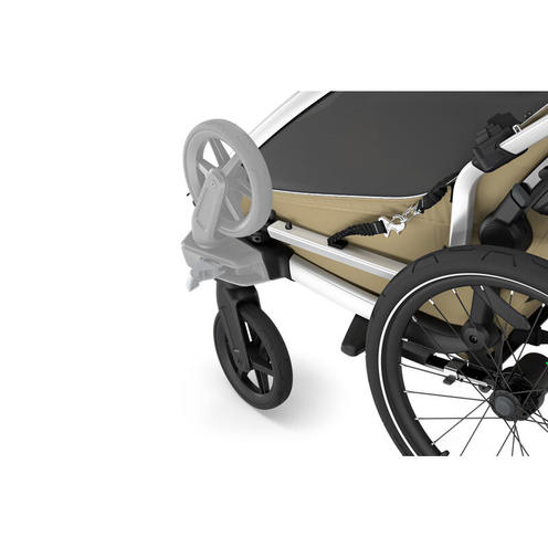 Poussette Remorque-Vélo Chariot Cross 2 Single Khaki - THULE