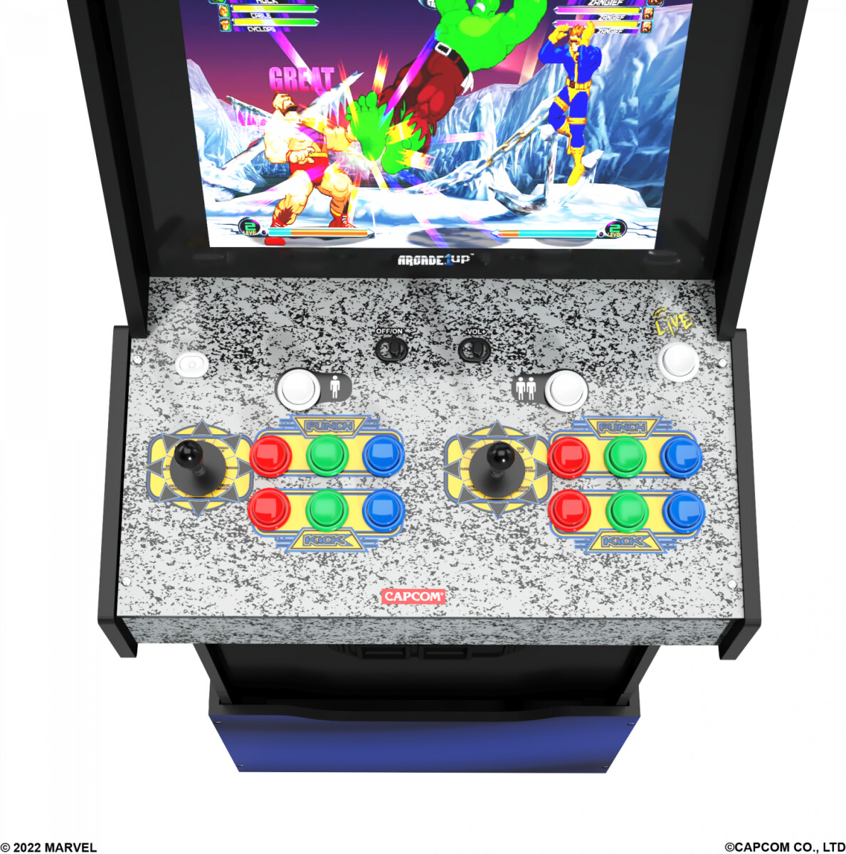 Arcade1Up - Marvel Vs Capcom 2 Arkadespil