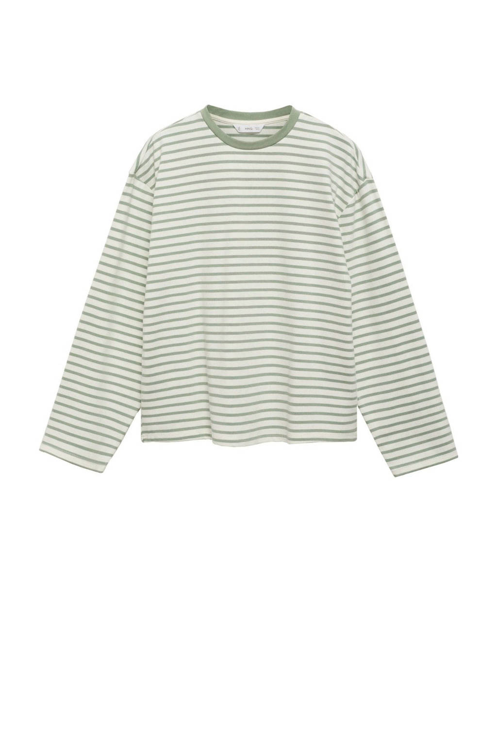 MANGO TEEN longsleeve lichtgroen