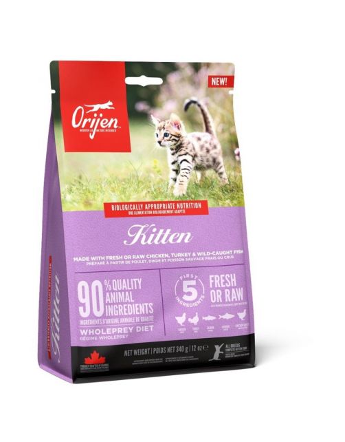 Orijen Kitten Kip&Kalkoen&Zalm - Kattenvoer