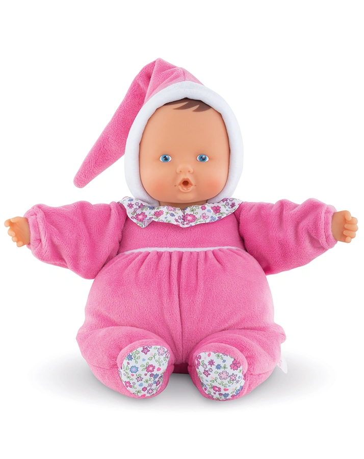 Puppe BABIPOUCE 1001 BLUMEN (28cm) in pink