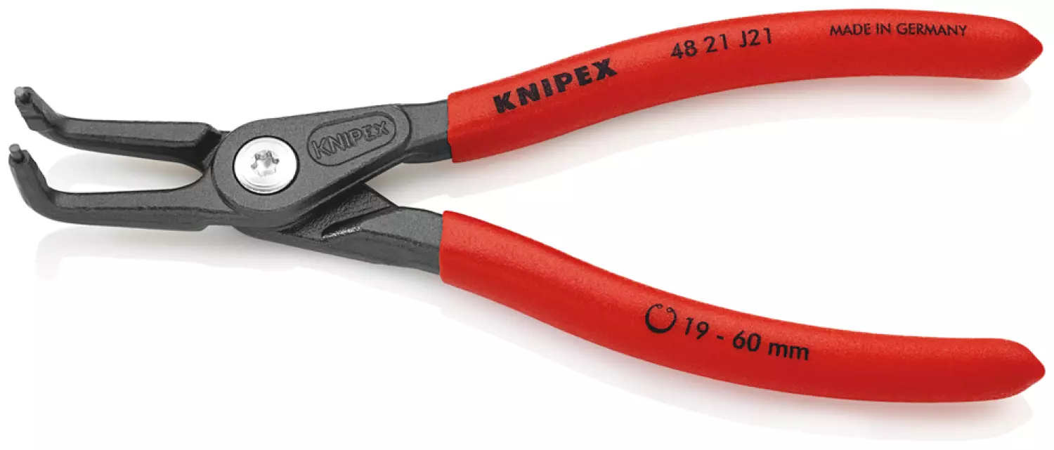 Knipex 4821J21 Precisie Borgveertang voor binnenringen - Boringen - 1,8 x 165mm