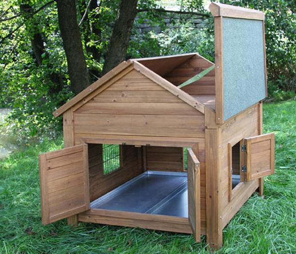 KERBL Kleintierstall, ca. B105/H108/T100 cm
