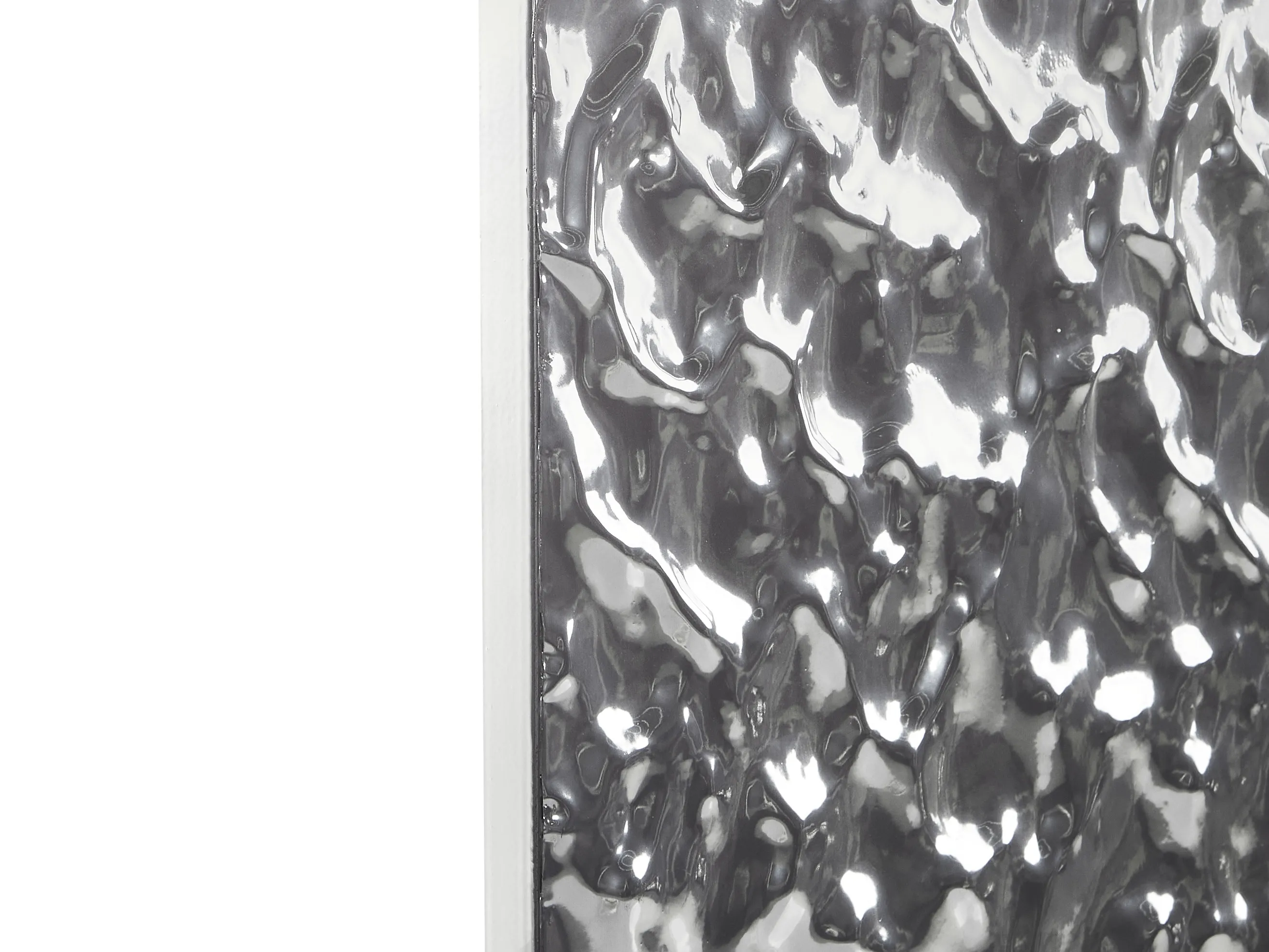 Wanddecoratie COIMBRA Metaal 79 cm Zilver