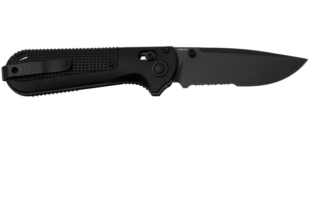Benchmade Redoubt Black 430SBK-02 Serrated zakmes