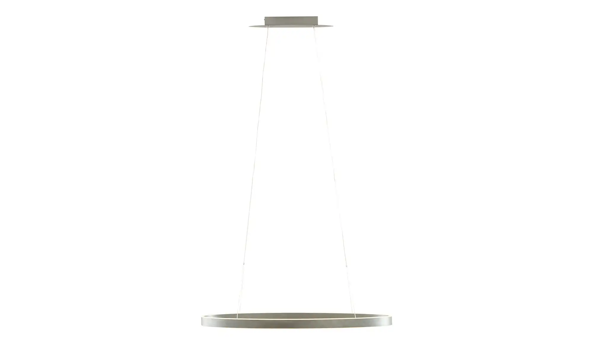 HELL-höllisch gutes Licht LED-Pendelleuchte, anthrazit/silberfarben, oval