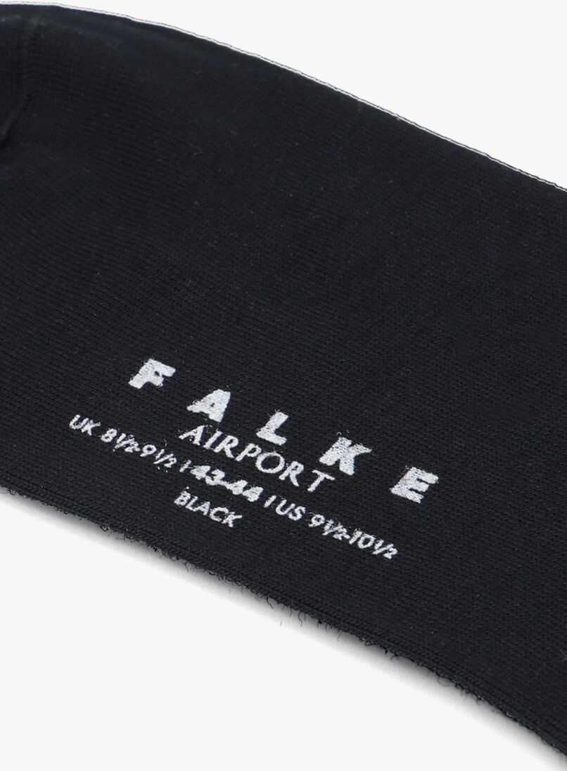 zwarte falke sokken airport so